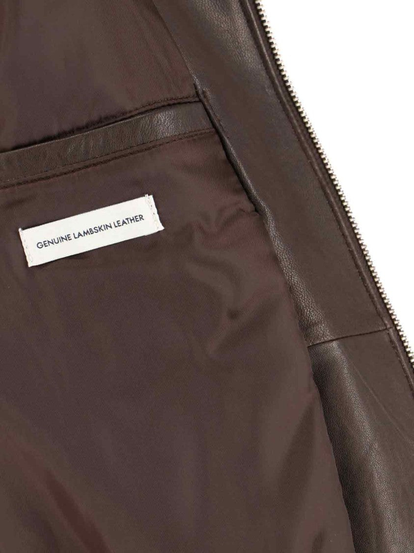 Dunst Lambskin Jacket – Brown