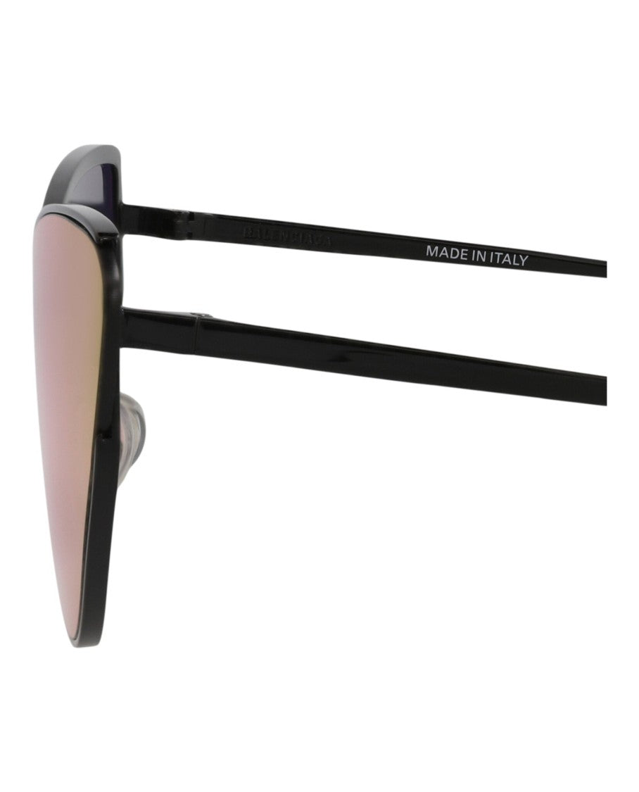 Balenciaga Cat Eye-Frame Metal Sunglasses