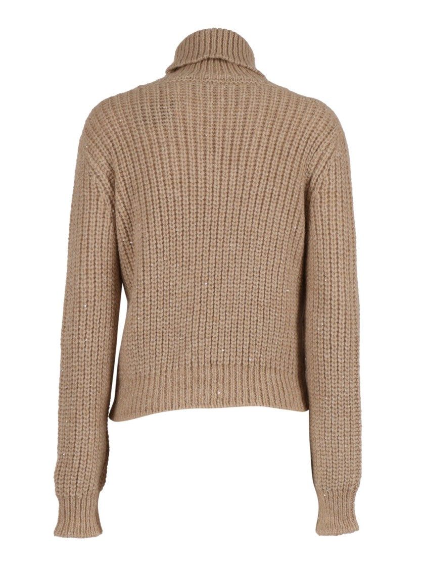 Fay Fitted Long-Sleeved Turtleneck Sweater