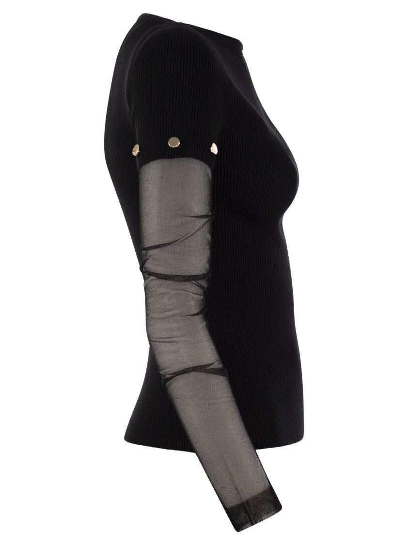 Sportmax Alcide - Tight-Fitting Stretch Viscose Jersey