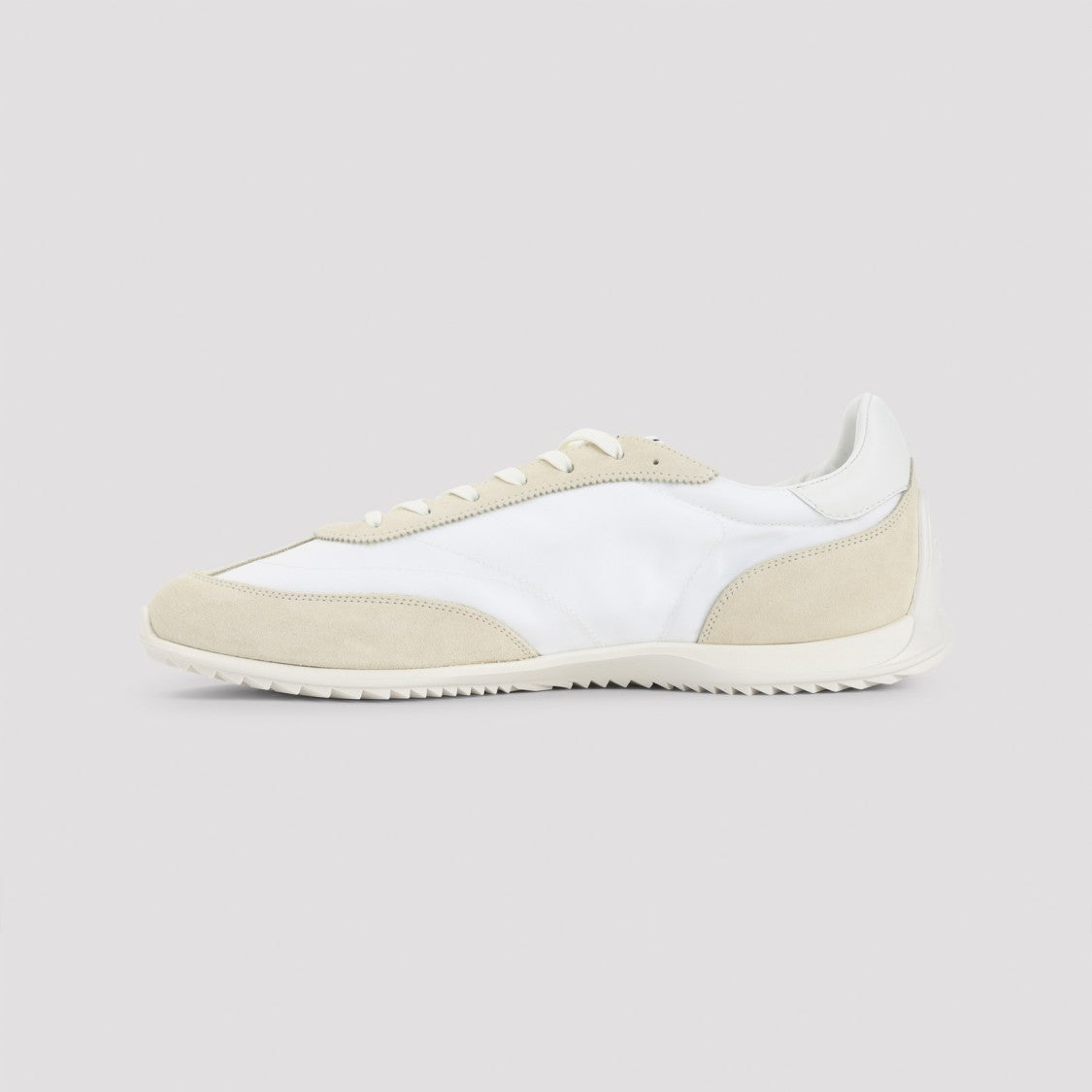 Celine Low Lace-Up Sneakers With Triomphe