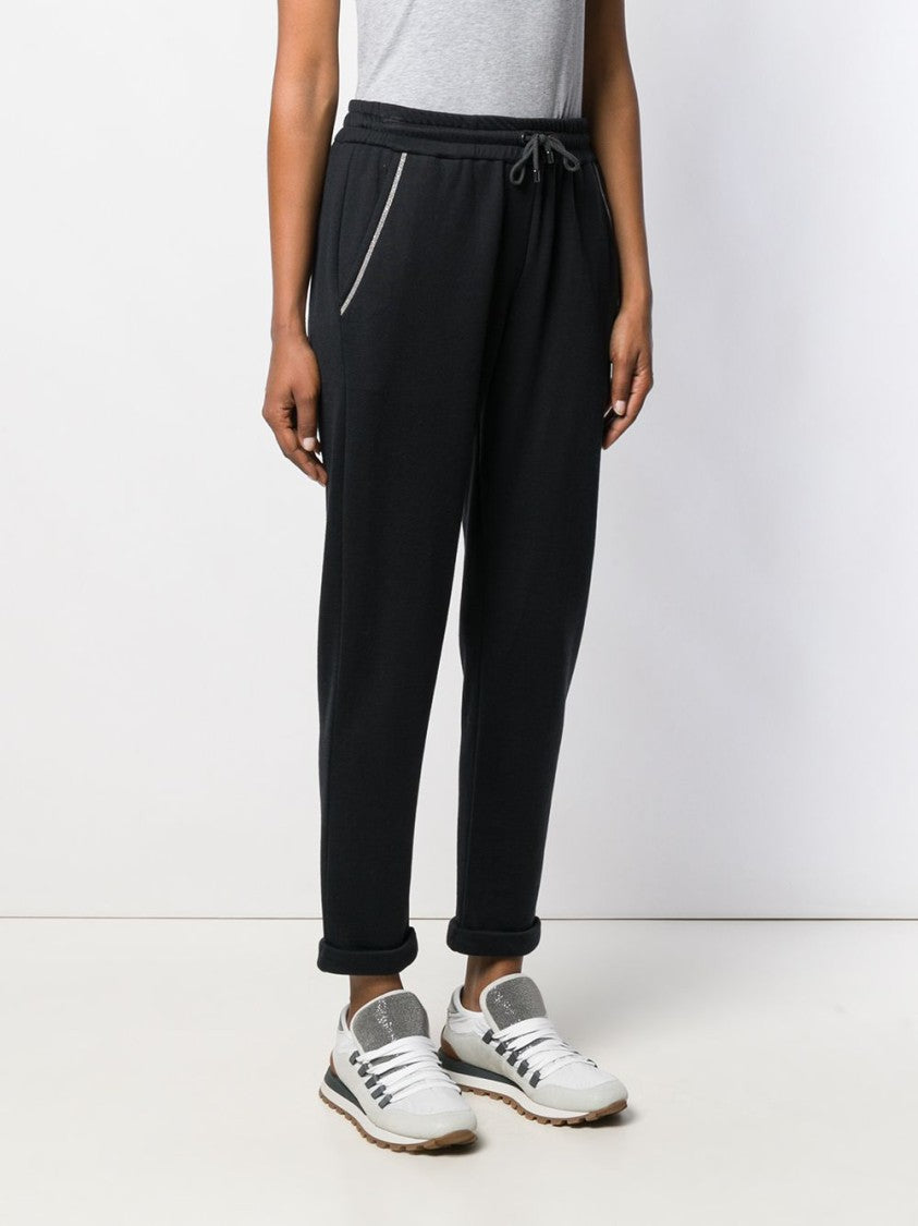Brunello Cucinelli Cotton Tracksuit Bottoms