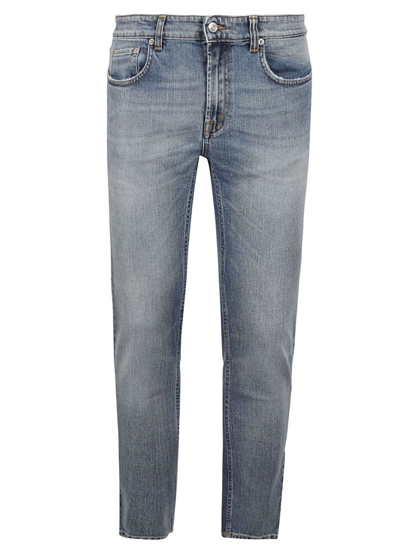 Department Five Classic Five-Pocket Jeans With Subtle Whiskering Details