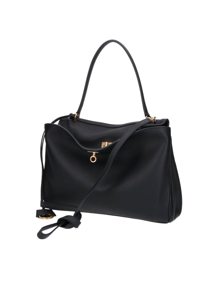 Balenciaga "Rodeo" Medium Bag – Black Calfskin