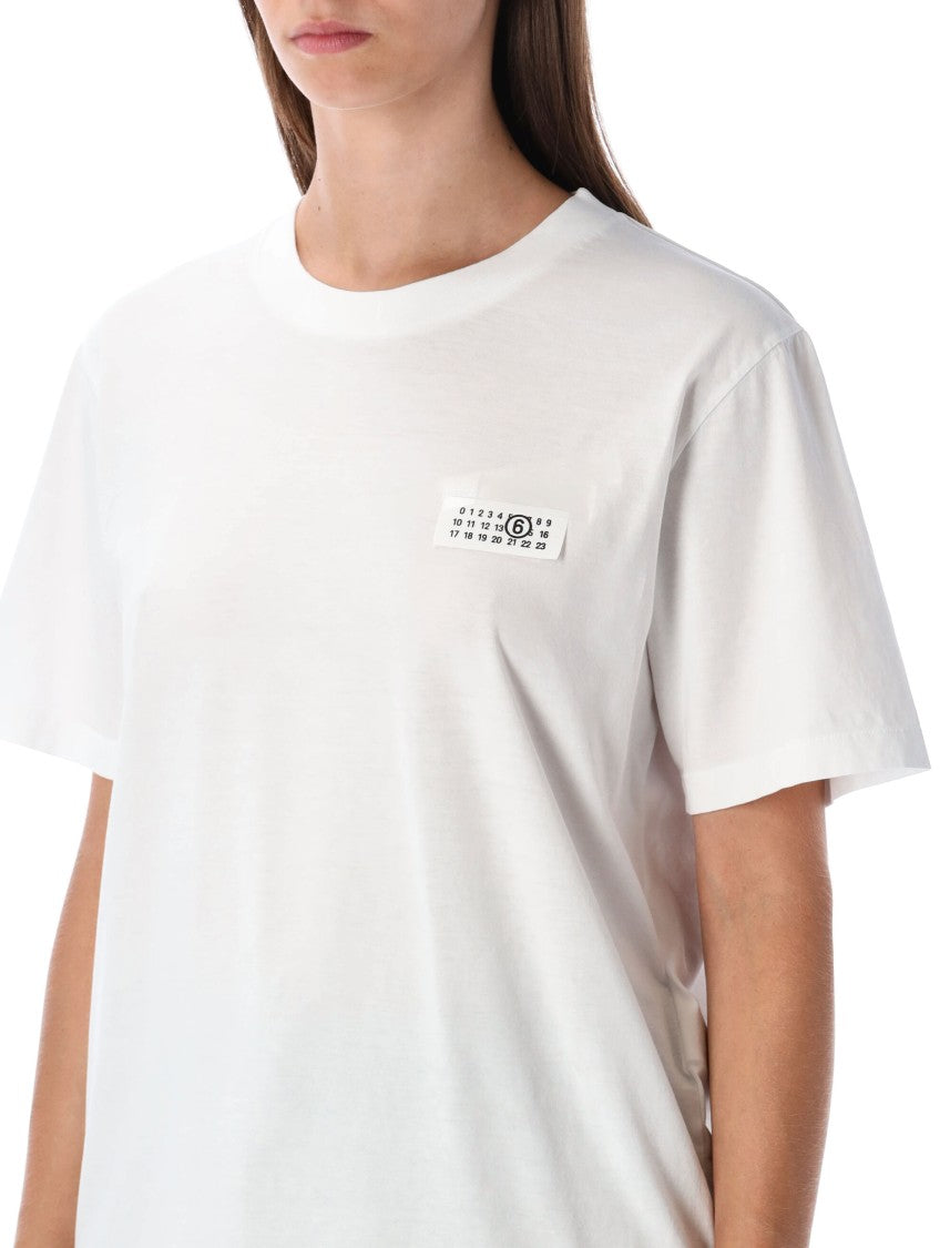 Mm6 By Maison Margiela Etiquette Tape Tshirt
