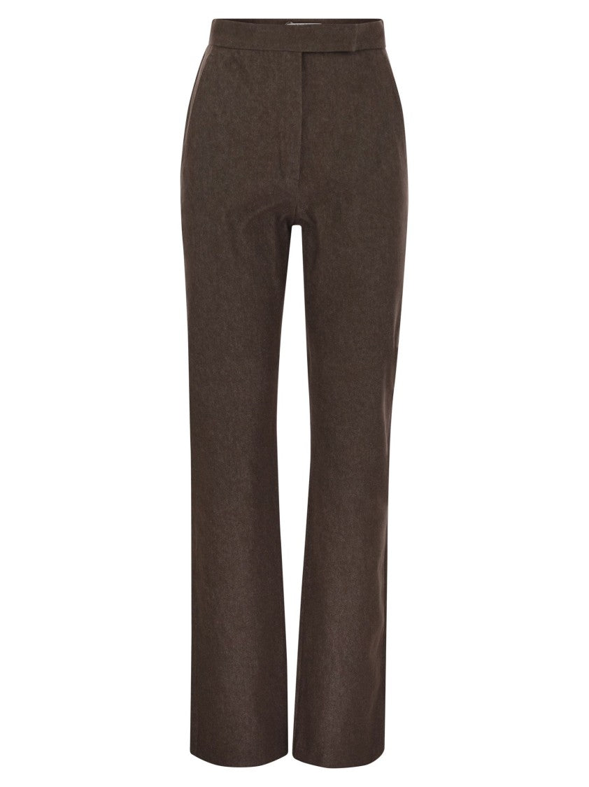 Max Mara Galizia - Slim Fit Cotton Trousers
