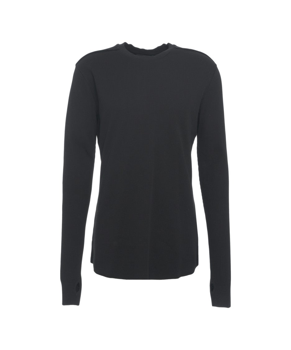 Thom Krom Knit Sweater With Thumbholes