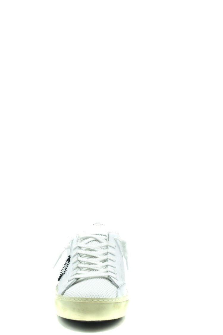 Philippe Model Low-Top Leather Sneakers With Triangular Logo Detail