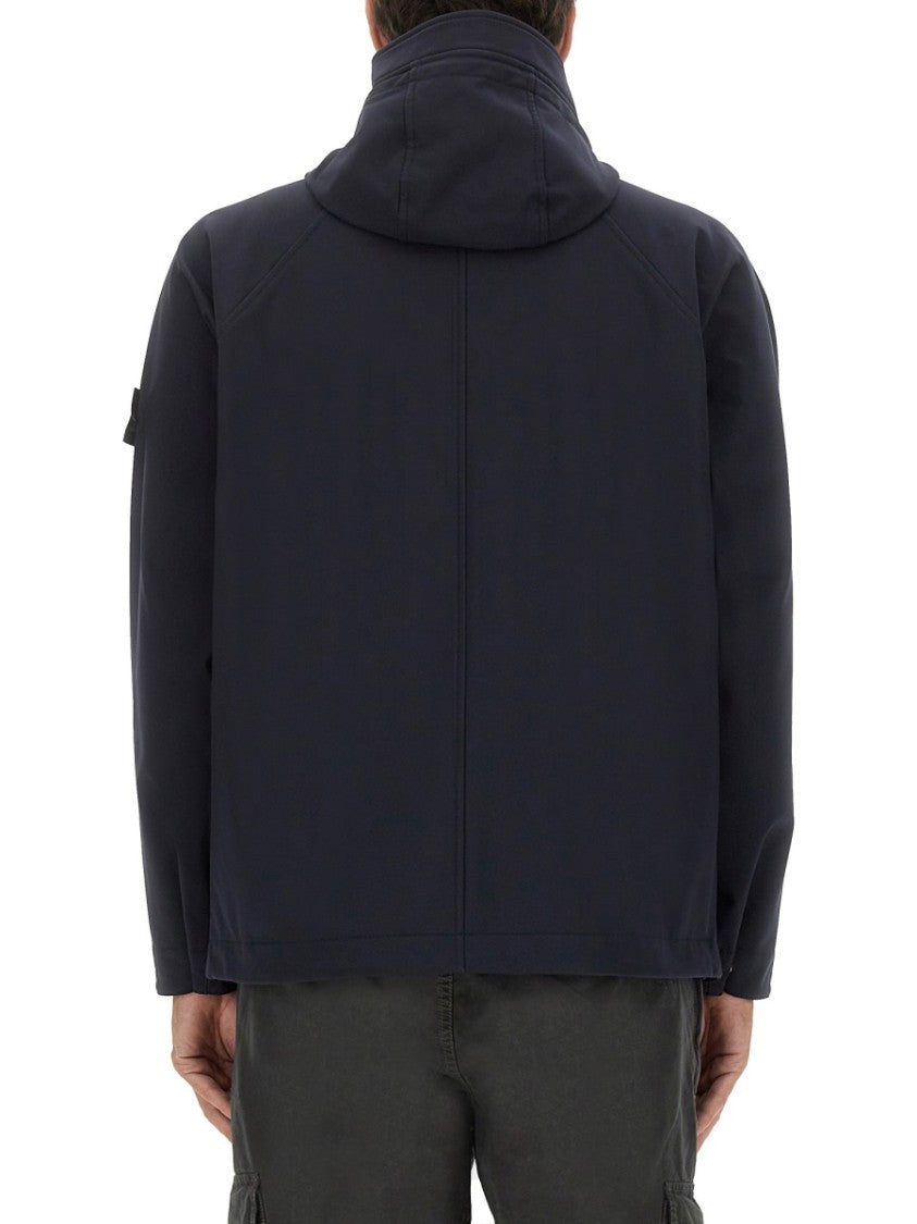 Stone Island Short Soft Shell Parka