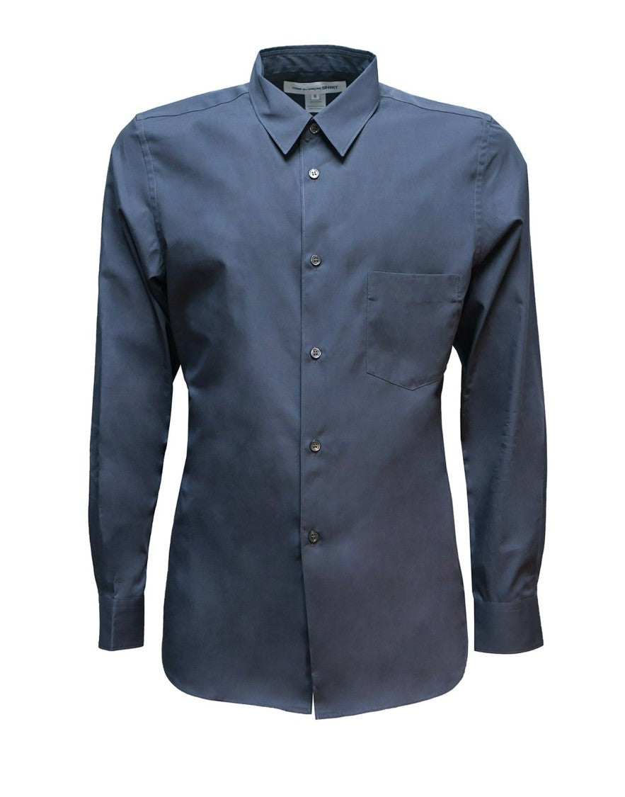 Comme Des Garçons Forever Gray Poplin Shirt