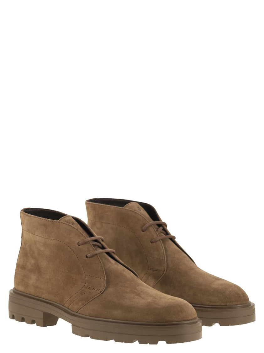 Hogan H673 - Lace-Up Ankle Boot