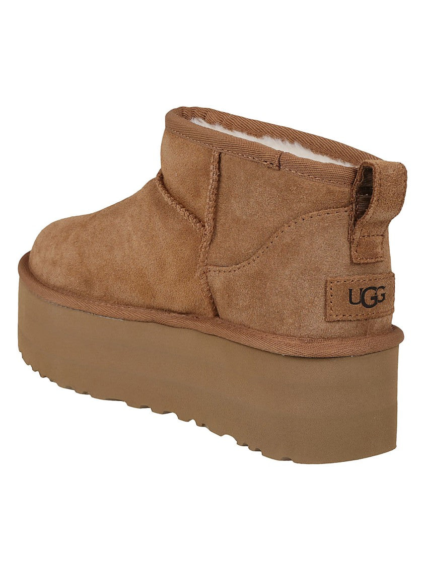 Ugg W Classic Ultra Mini Platform Boots
