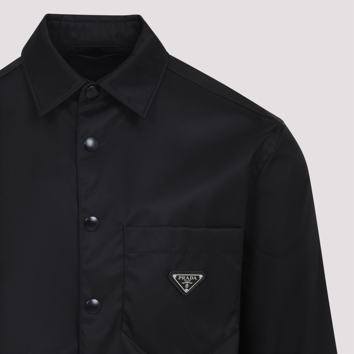 Prada Prada Minimalist Black Casual Shirt