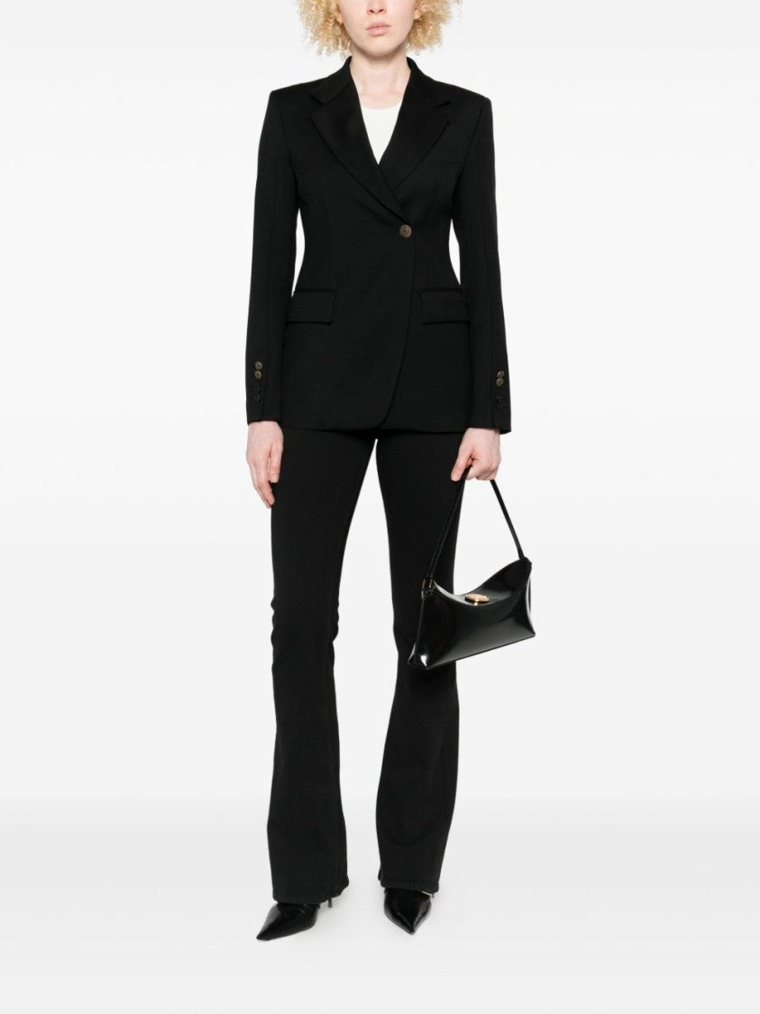 Dondup Fitted Flared Black Jeans