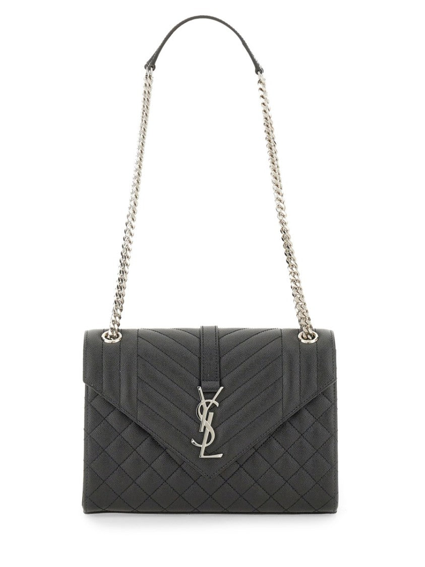 Saint Laurent "Envelope" Medium In Pelle Bag