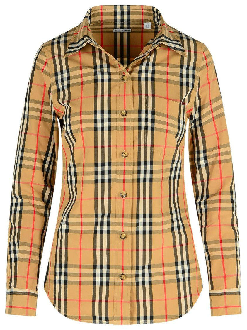 Burberry Beige Cotton Shirt