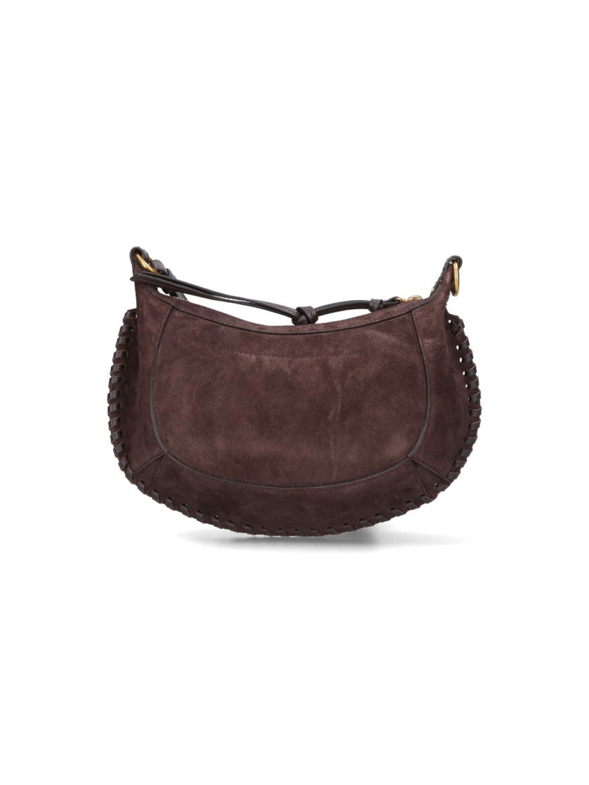 Isabel Marant Small "Oskan Moon" Shoulder Bag – Brown