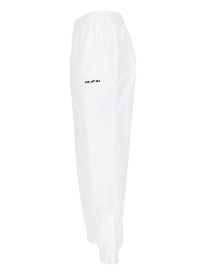 Balenciaga "Mirror" Tracksuit Bottoms – White