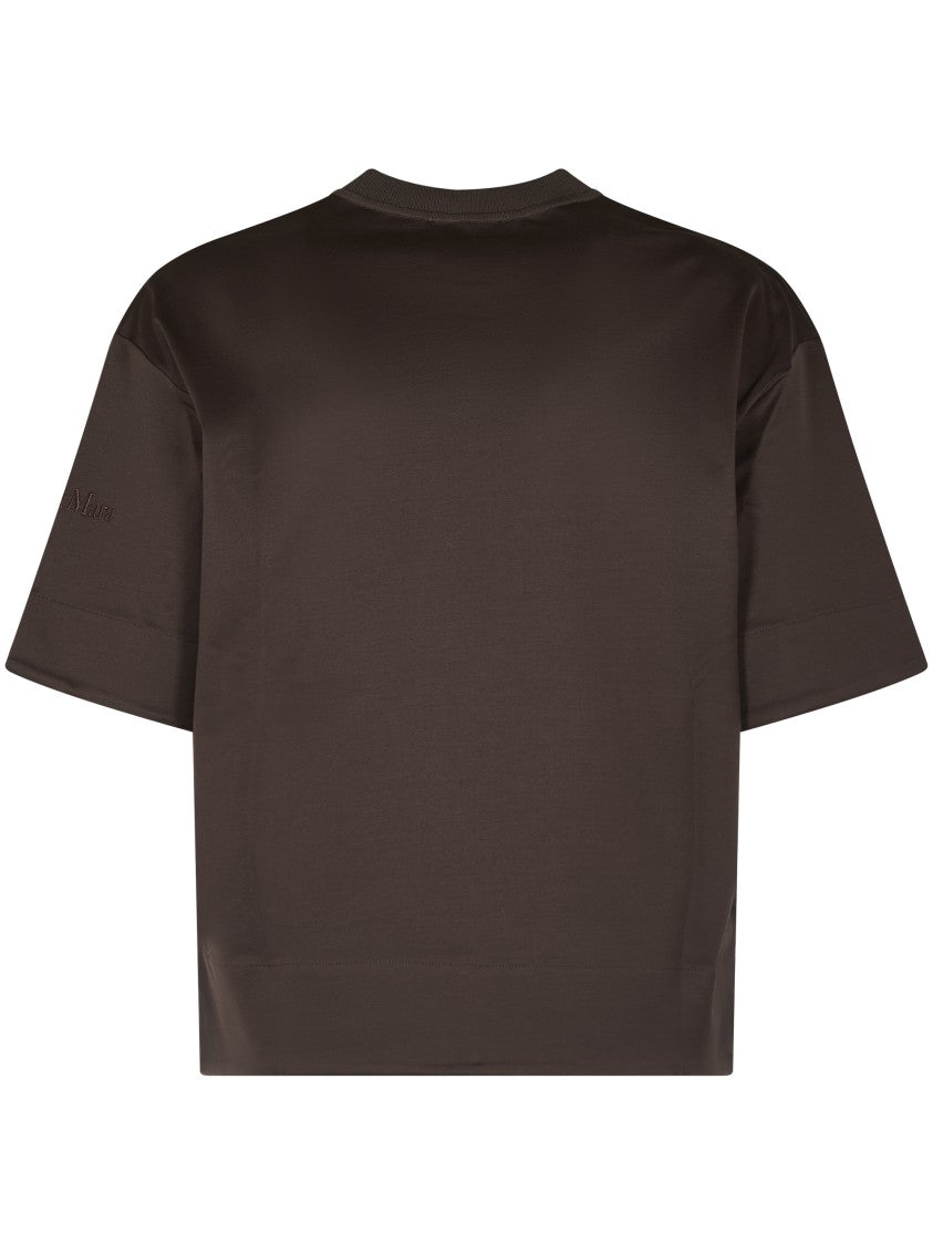 Max Mara Relaxed Fit Brown T-Shirt