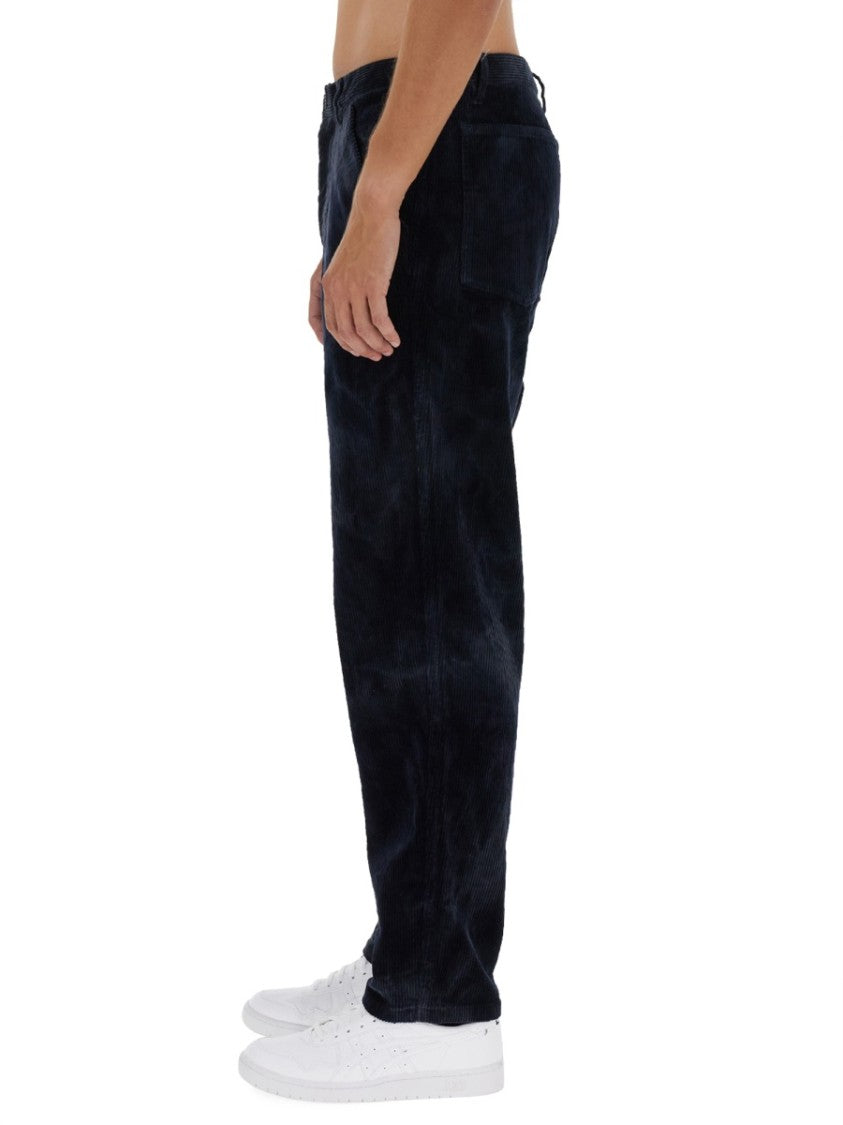 Comme Des Garçons Black Velvet Pants