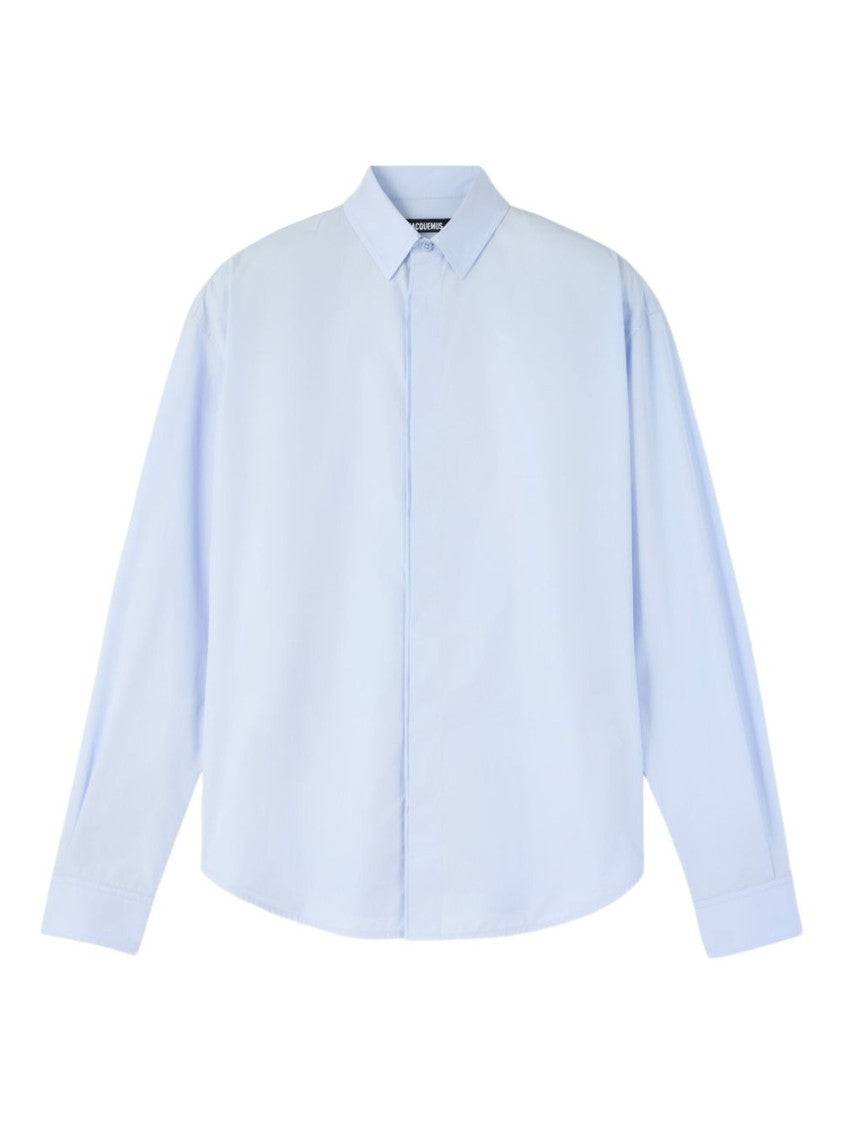 Jacquemus Light Blue Cotton Shirt