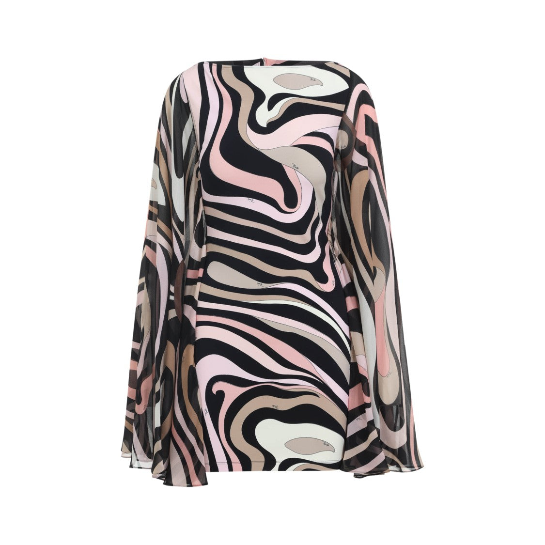 Pucci Flowing Abstract Pattern Dress
