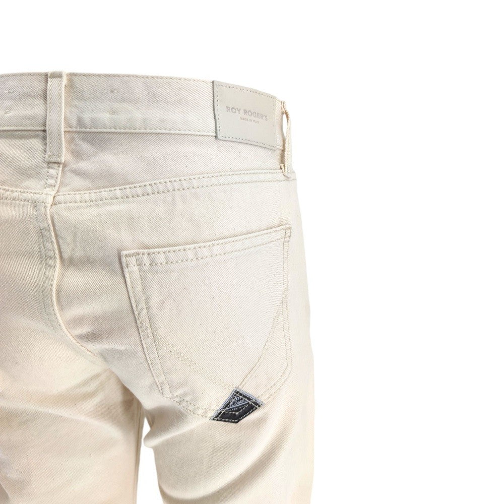 Roy Rogers Beige Boyfriend Jeans