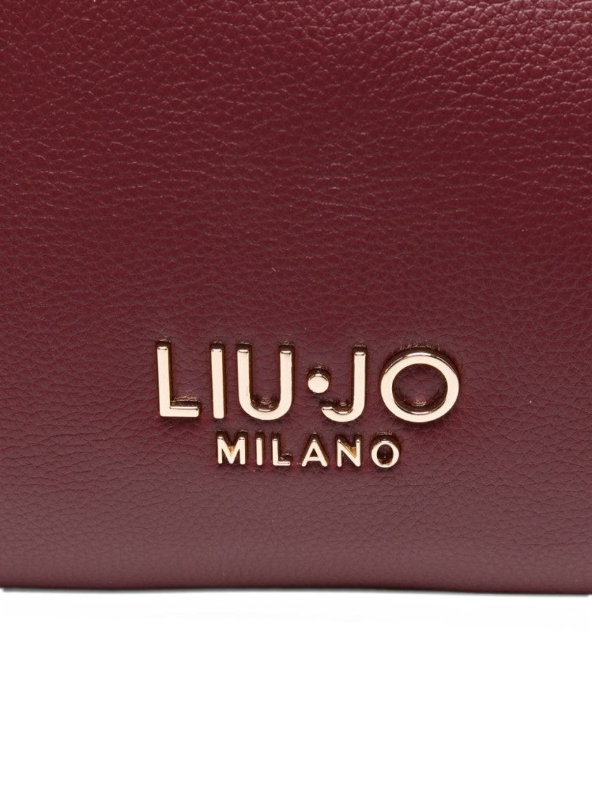 Liu Jo Cylindrical Handbag With Pebbled Texture