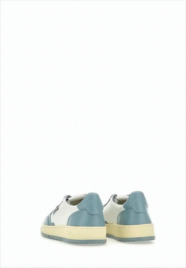 Autry Autry Low-Top Sneakers With Smooth Leather Panels And Perforated Detailing
