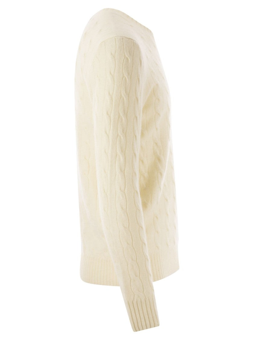 Polo Ralph Lauren Wool And Cashmere Cable-Knit Sweater