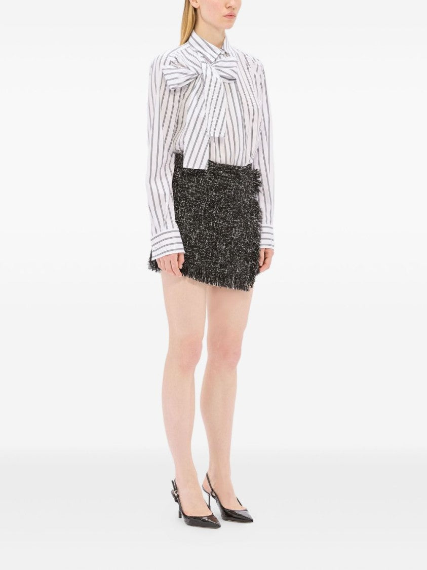 Msgm Fringed Shorts