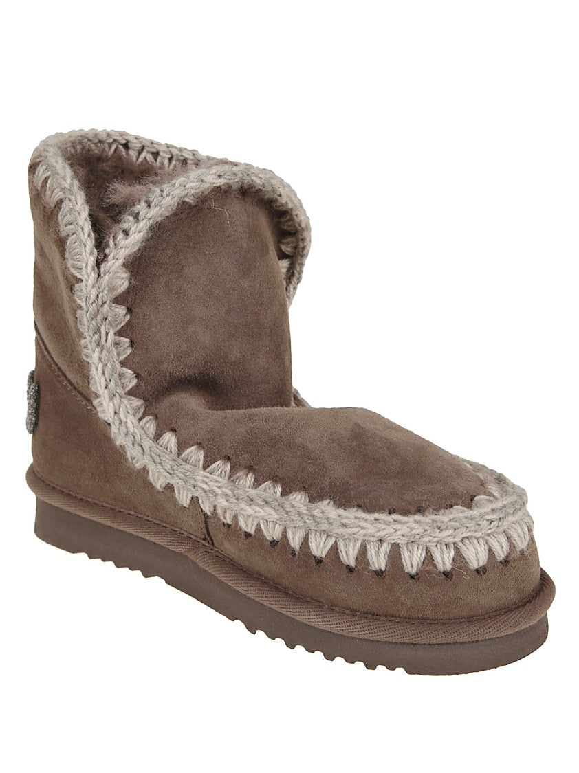 Mou Soft Sheep Skin Ankle Boots