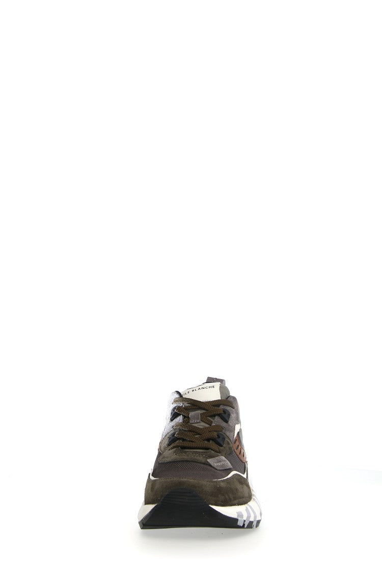 Voile Blanche Sporty Leather Sneakers With Urban Flair And Fit