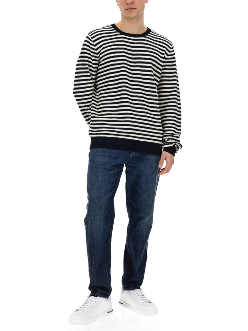 Dolce & Gabbana Jersey With Stripe Pattern