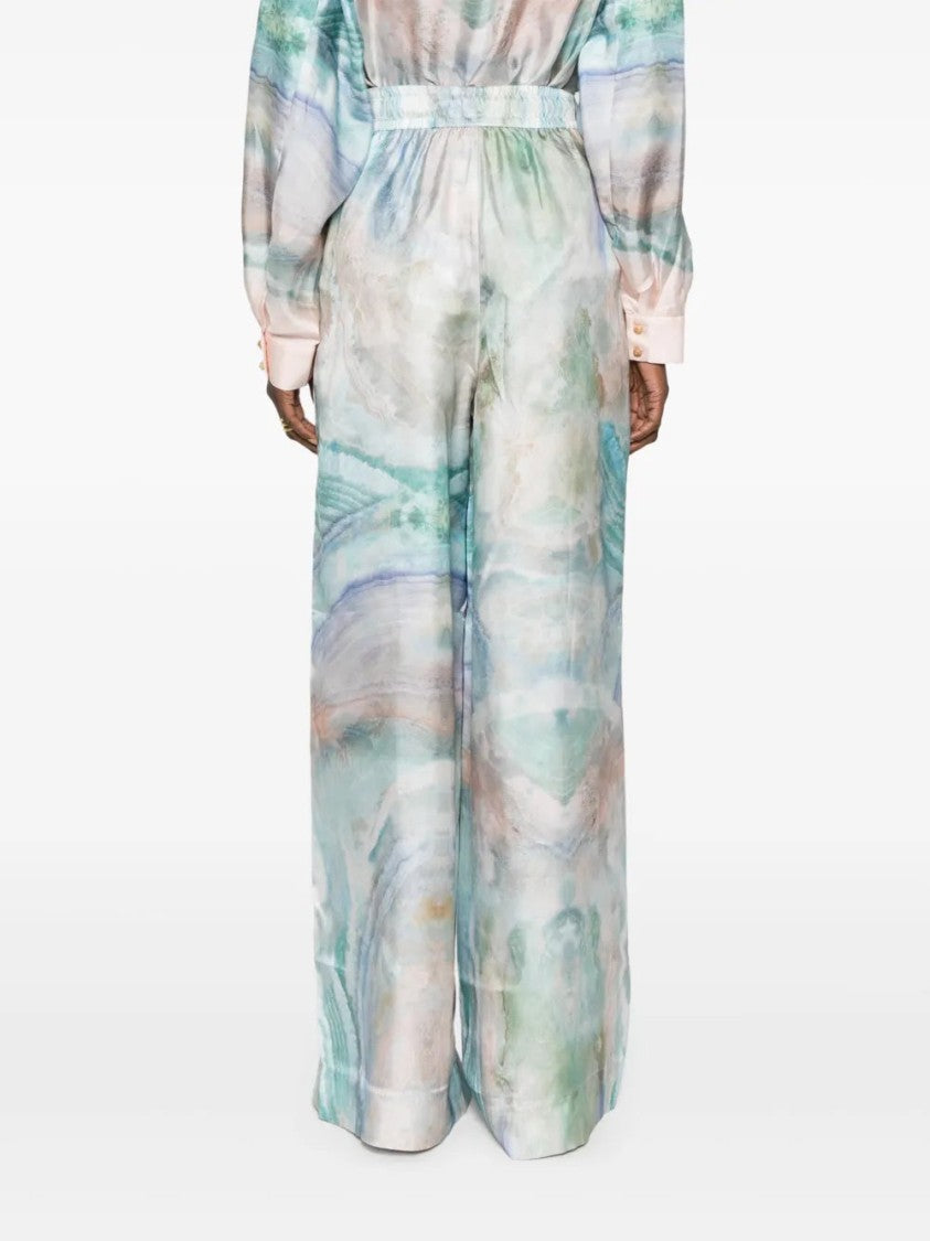 Zimmermann The Illuminate Wide-Leg Trousers