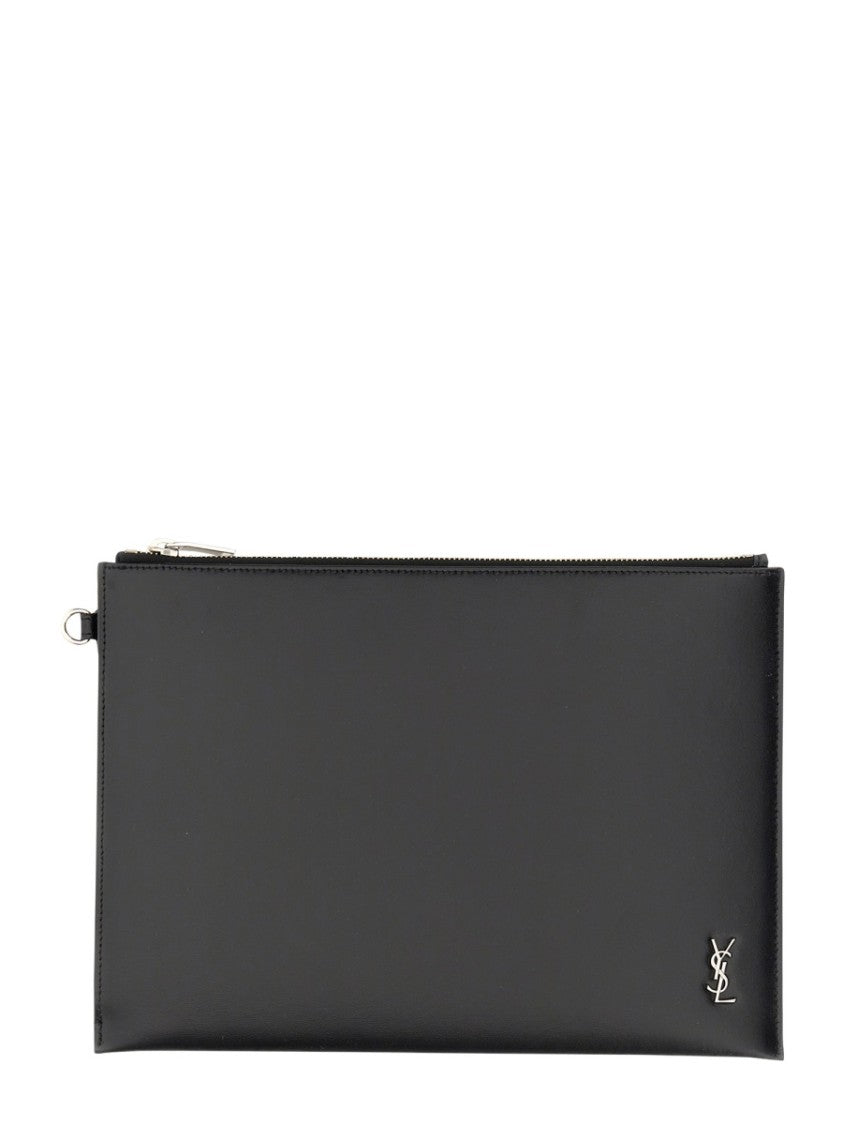 Saint Laurent "Tiny Cassandras" Small Tablet Holder