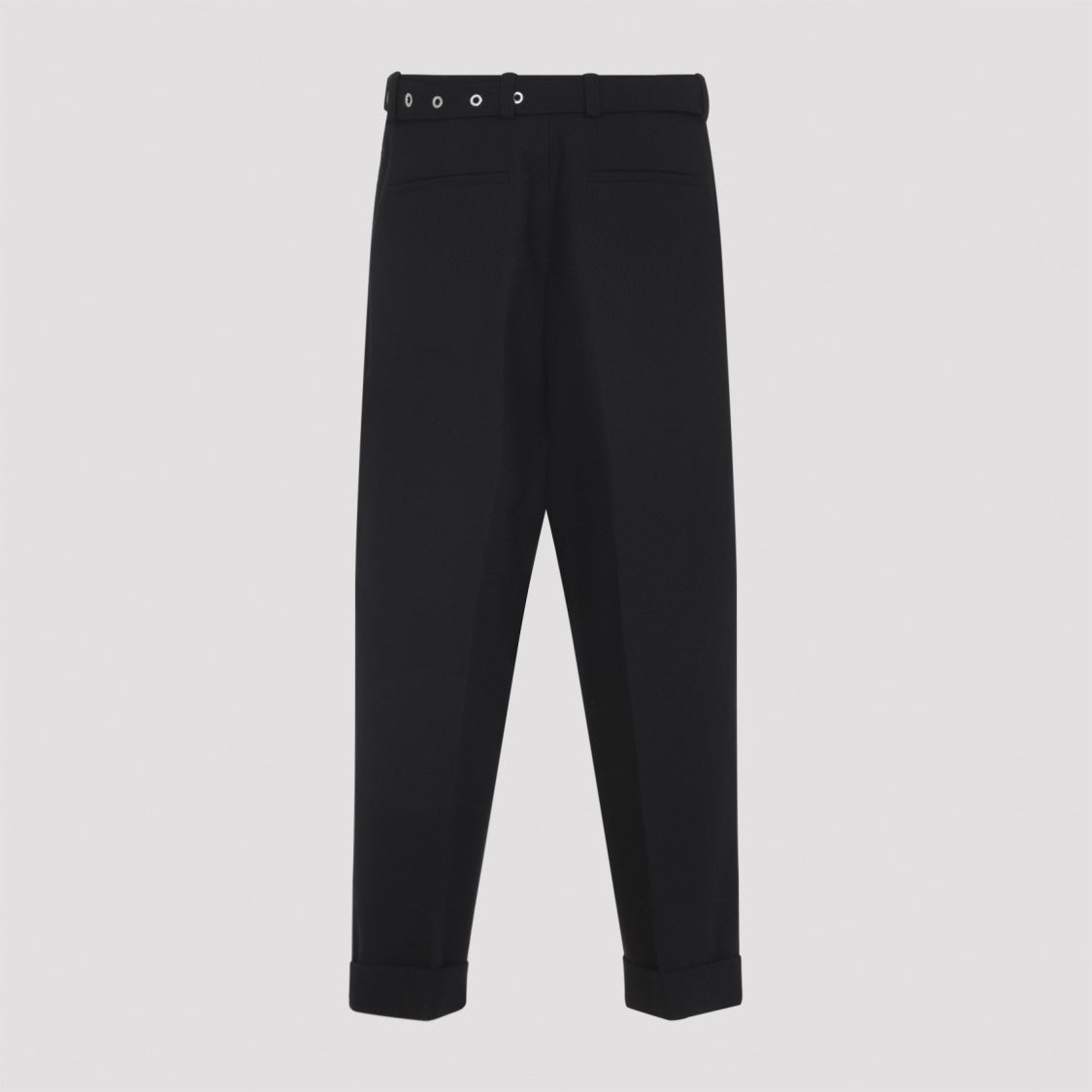Jil Sander Tailored Straight-Leg Trousers With Cuffed Hem