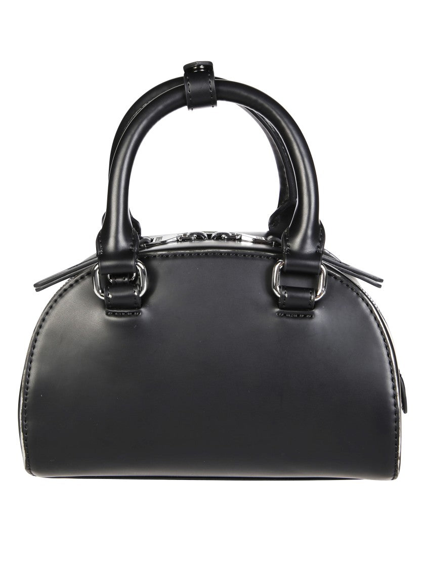 Diesel Black Handbag With Rounded Silhouette