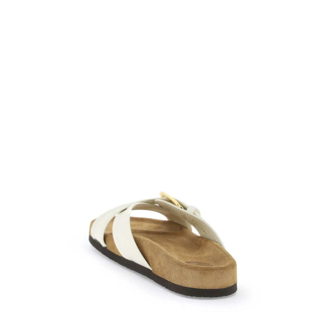 Valentino Leather Flat Sandals