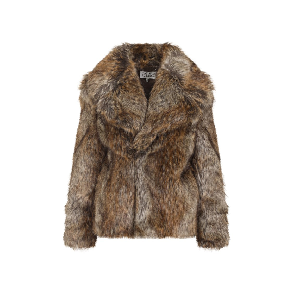 Mm6 By Maison Margiela Brown Acrylic Jacket