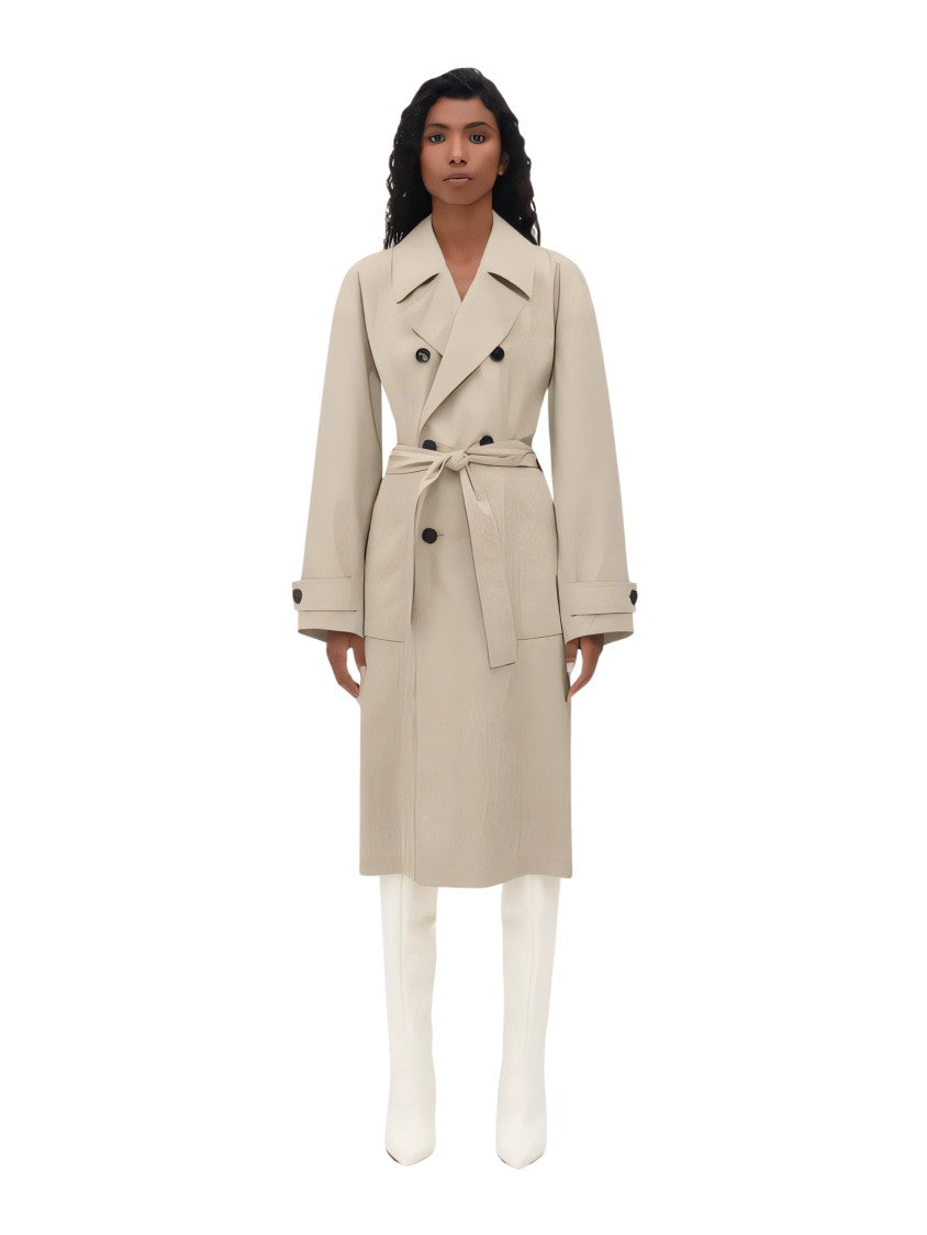 Bottega Veneta Classic Double-Breasted Trench Coat