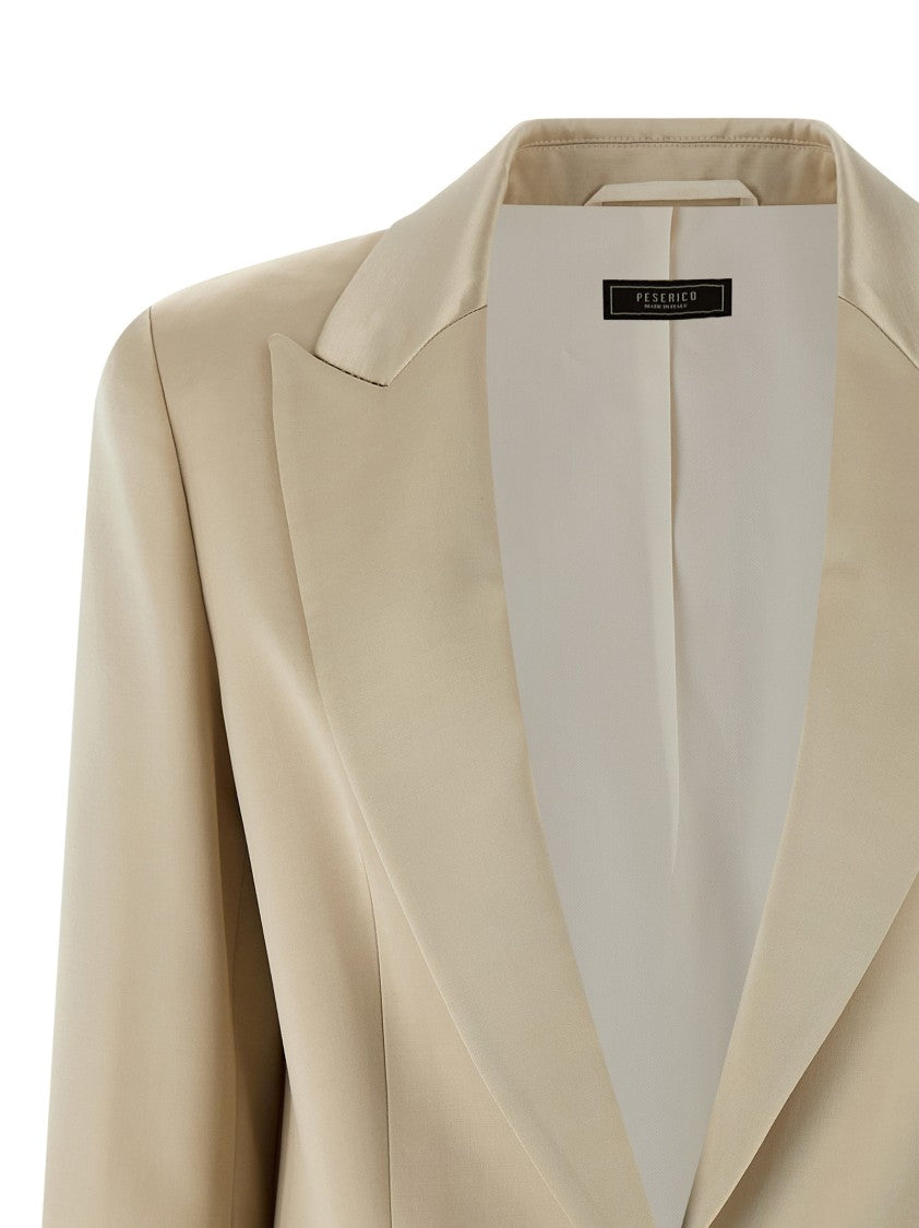 Peserico Satin Blazer