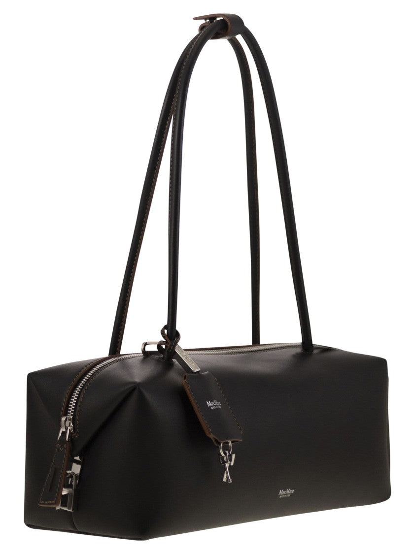 Max Mara Holdallstring - Natural Leather Satchel