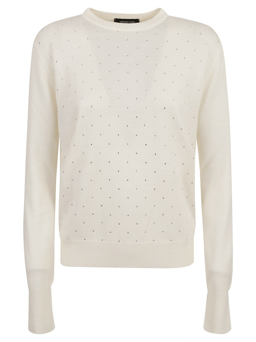 Fabiana Filippi Relaxed-Fit Wool Blend Sweater