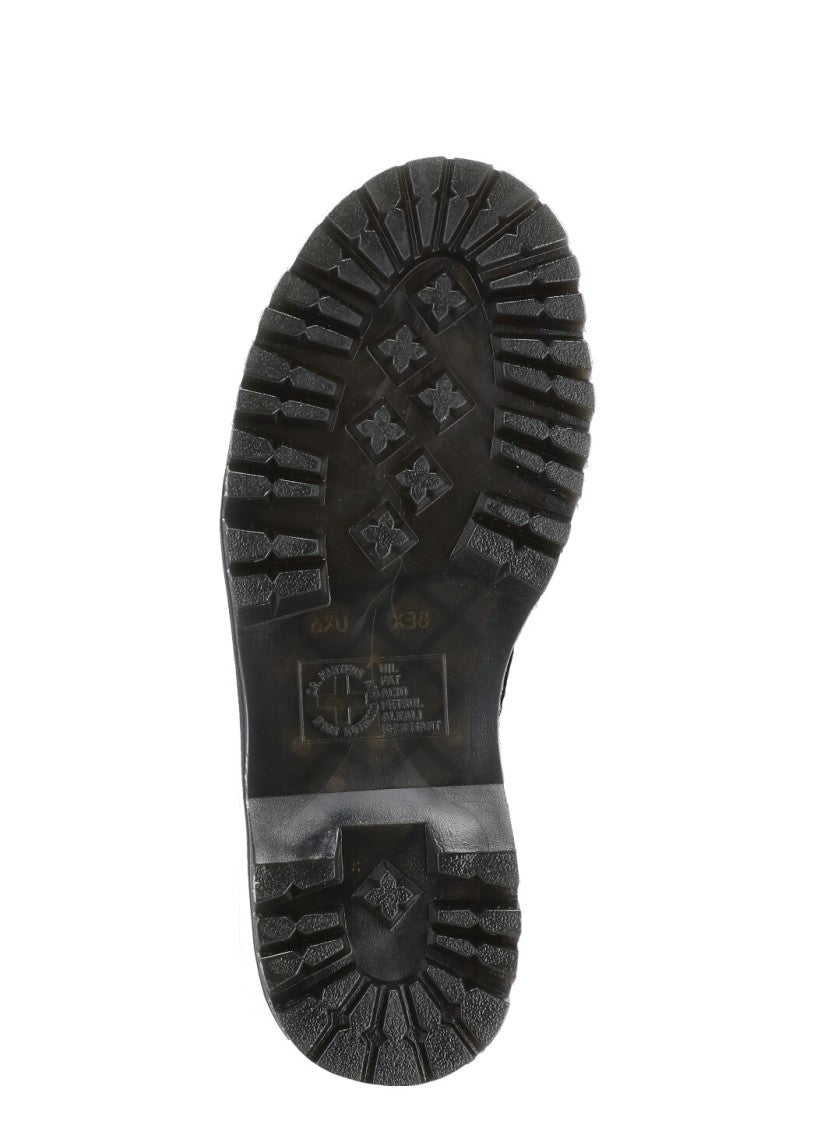 Dr. Martens Pebbled Leather Sinclair Boots With Zip
