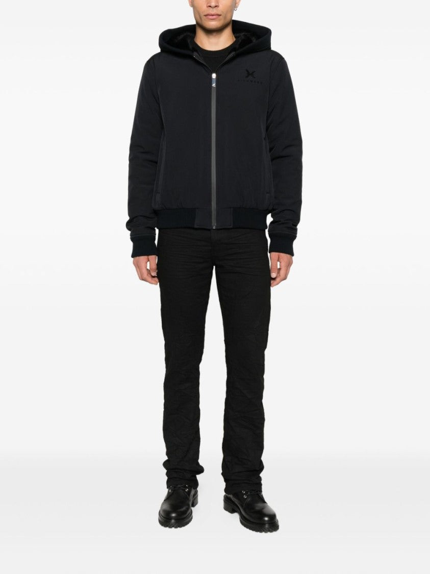 John Richmond Black Jacket With Hood