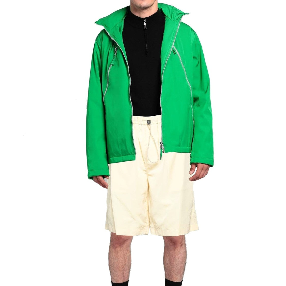 Jil Sander Vibrant Yellow Relaxed Fit Shorts