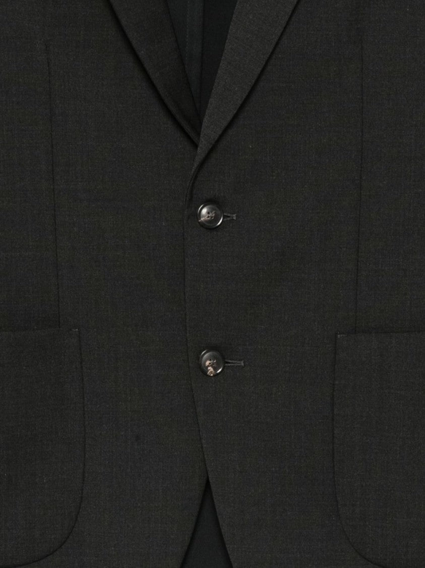 Rrd Minimalist Black Jacket With Fitted Silhouette