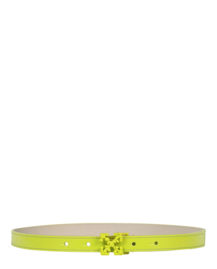 Off-White Leather Arrows Belt