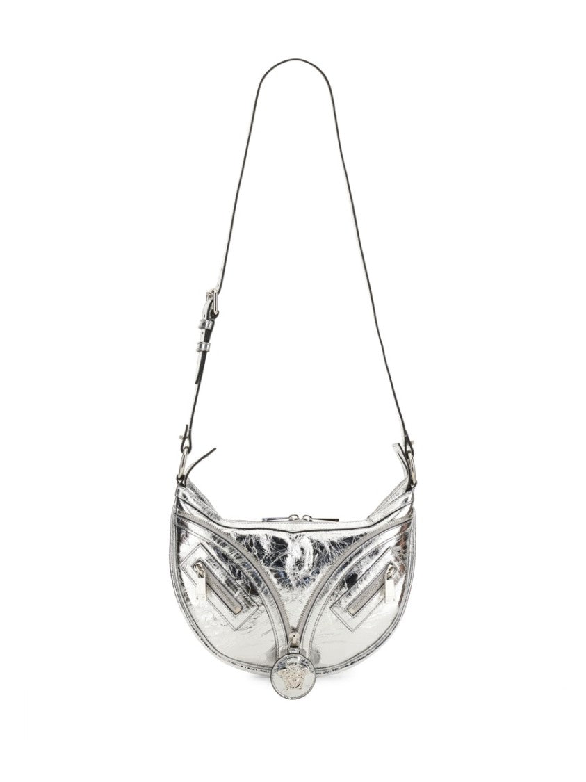 Versace Repeat Small Hobo Bag